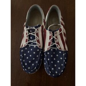 Twisted X Men's Zero-X Casual Shoes,Americana flag design.